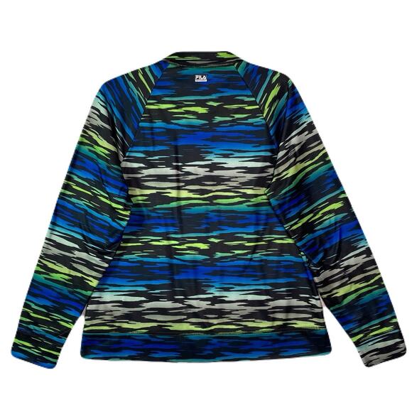 FILA Sport 1/4 Zip Athletic Pullover Jacket Womens Size L - Picture 3 of 7